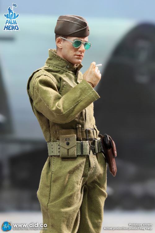 Captain Leif, a pilot of the U.S. Army Air Force in World War II 1/12