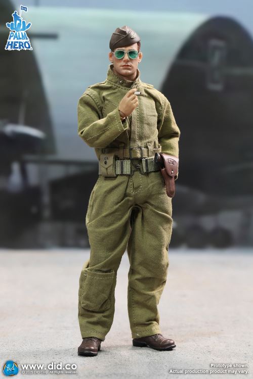 Captain Leif, a pilot of the U.S. Army Air Force in World War II 1/12