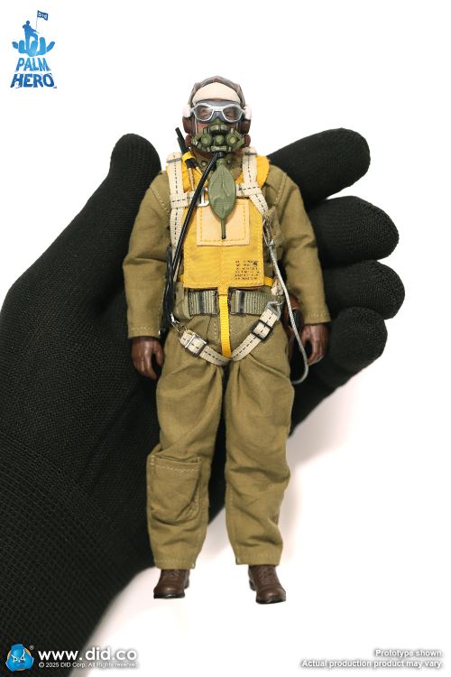 Captain Leif, a pilot of the U.S. Army Air Force in World War II 1/12