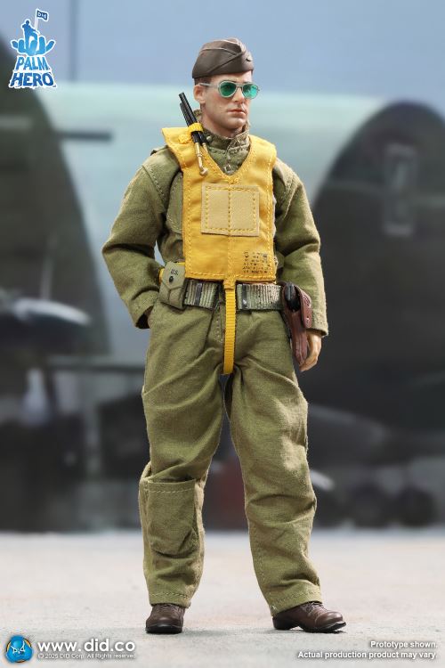 Captain Leif, a pilot of the U.S. Army Air Force in World War II 1/12