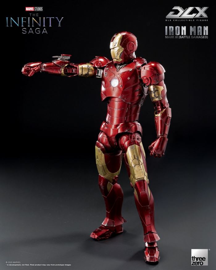 DLX Iron Man Mark 3 (Battle Damaged Version)