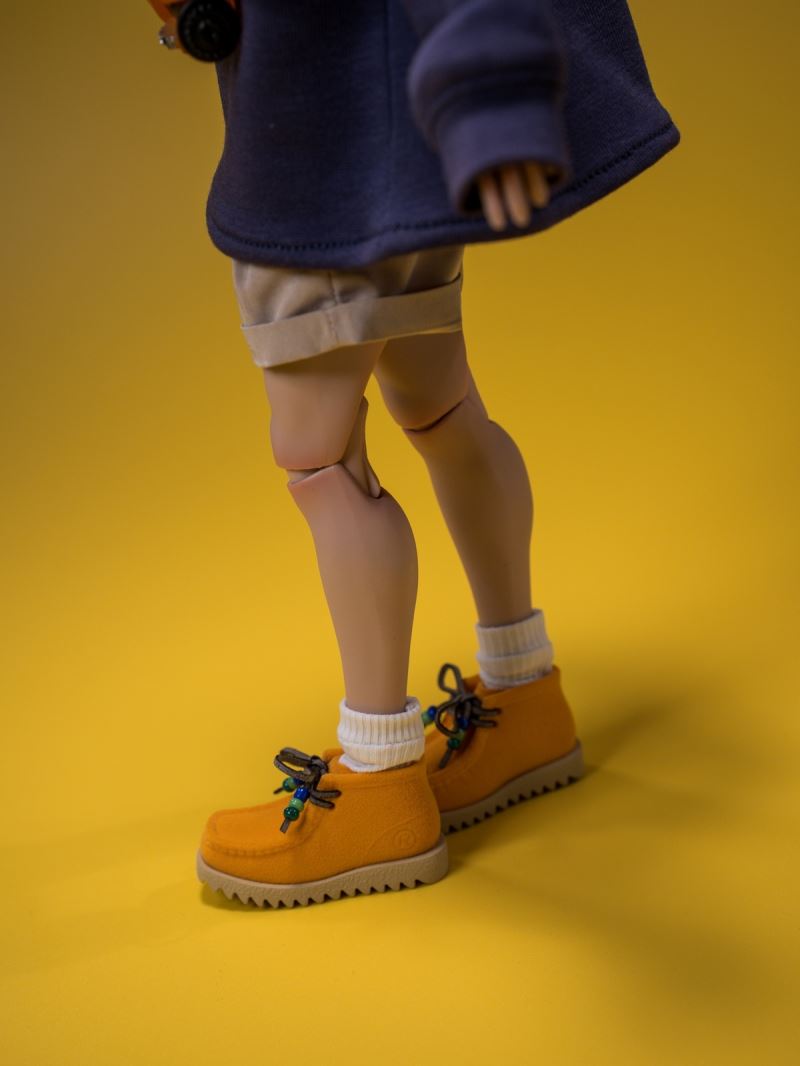 Manhunt Wallabee Boots for Female Dolls 1/6