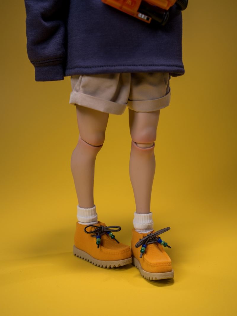 Manhunt Wallabee Boots for Female Dolls 1/6