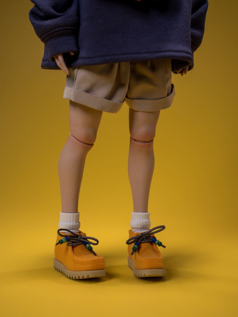 Manhunt Wallabee Boots for Female Dolls 1/6