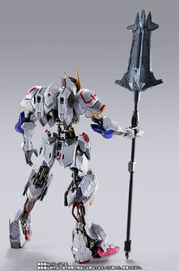 METAL BUILD Gundam Barbatos (4th form) + Boomerang Mace
