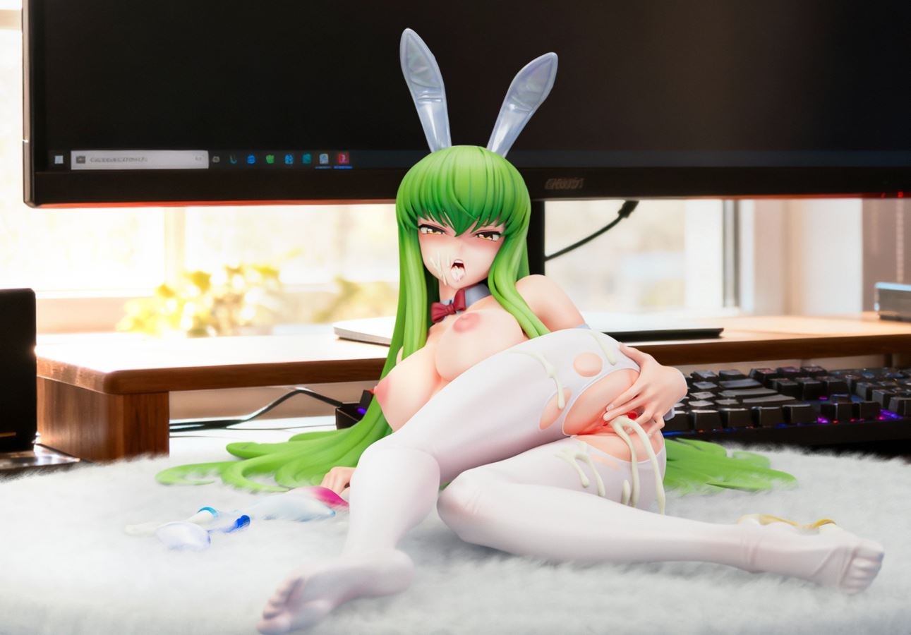 Bunny Girl C.C. - Code Geass 1/4