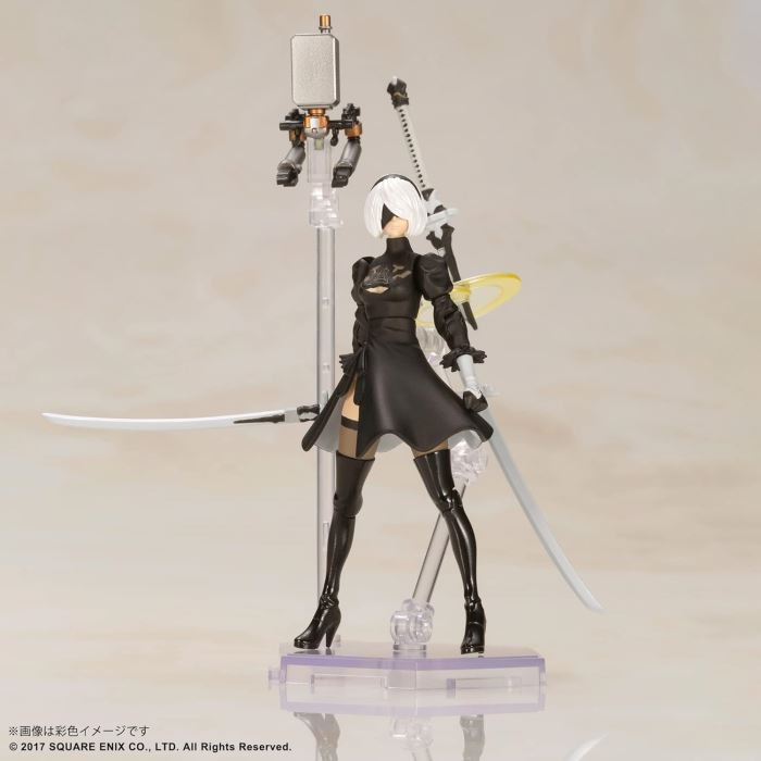 NieR:Automata Plastic Model Kit 2B & 9S