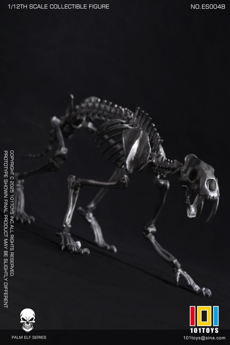 Pocket Elf Series - Sabre-toothed Tiger Skeleton Body 1/12