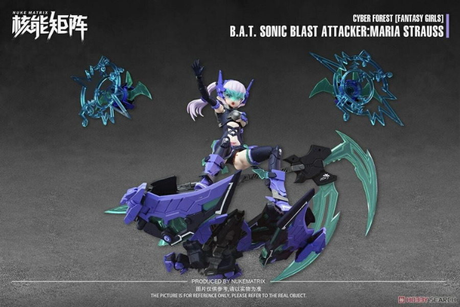 CYBER FOREST [FANTASY GIRLS] BAT SONIC BLAST ATTACKER: MARIA STRAUSS 1/12
