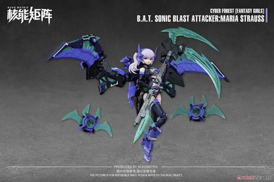 CYBER FOREST [FANTASY GIRLS] BAT SONIC BLAST ATTACKER: MARIA STRAUSS 1/12