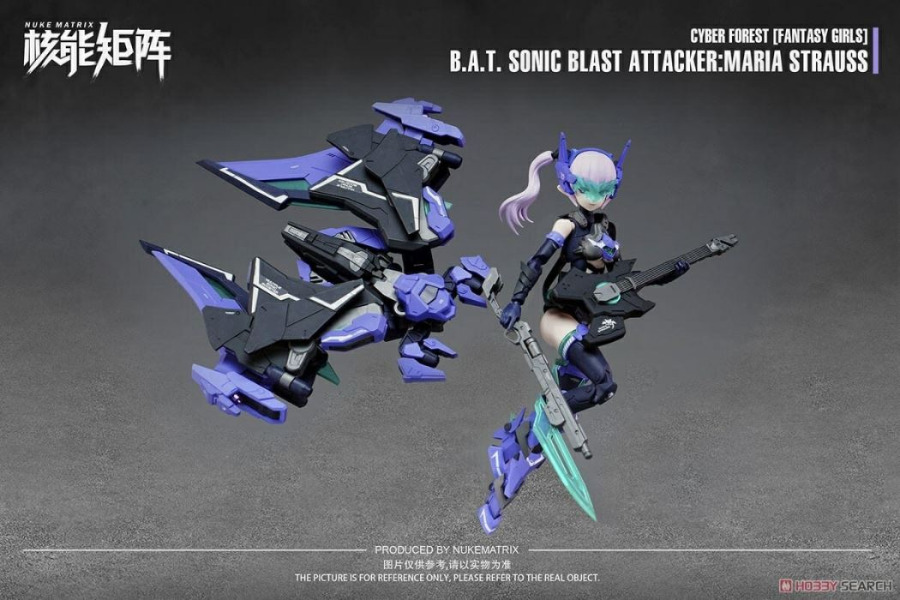 CYBER FOREST [FANTASY GIRLS] BAT SONIC BLAST ATTACKER: MARIA STRAUSS 1/12