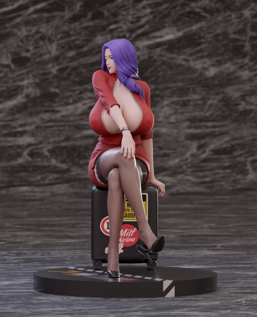 Milf Airlines Dear Mother Clara Stewardess Uniform