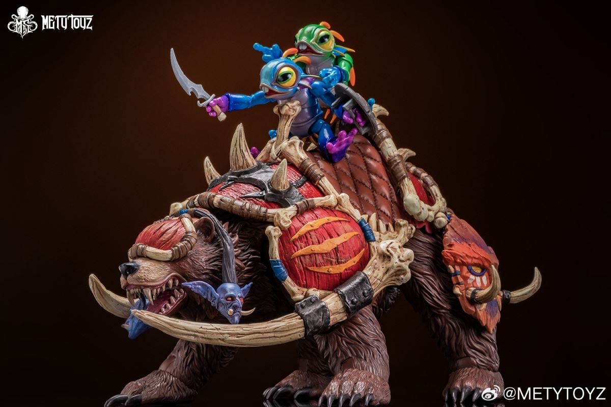 World of Warcraft War Armor Giant Bear Series Mount Model