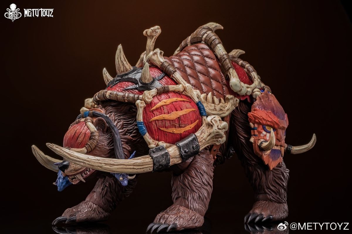World of Warcraft War Armor Giant Bear Series Mount Model
