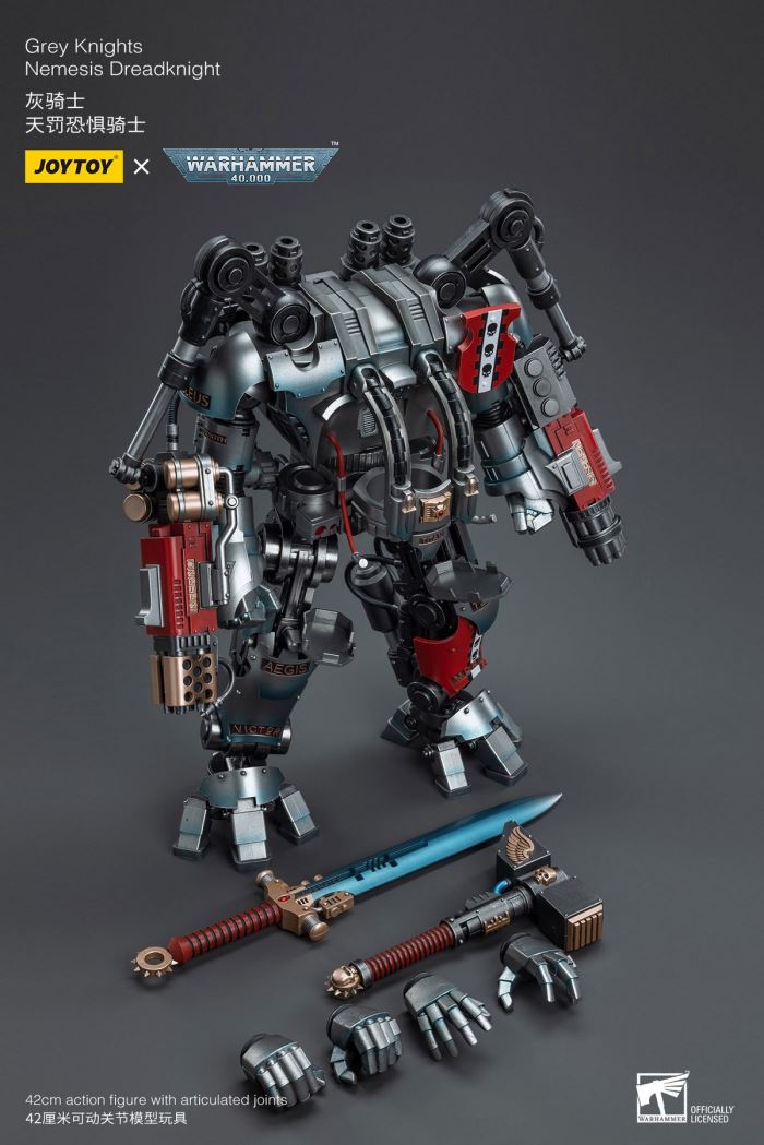 Grey Knight Sky Punishment Fear Knight (with driver) 1/18