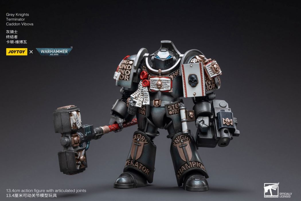 Grey Knight Sky Punishment Fear Knight (with driver) 1/18