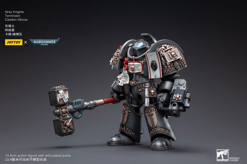 Grey Knight Sky Punishment Fear Knight (with driver) 1/18