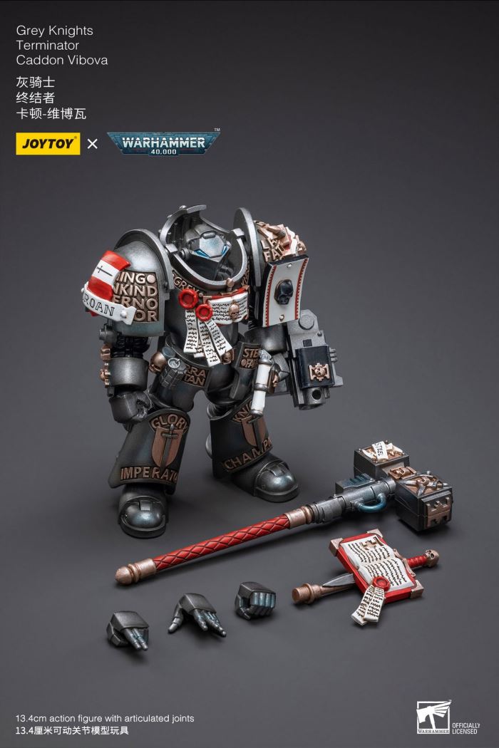 Grey Knight Sky Punishment Fear Knight (with driver) 1/18