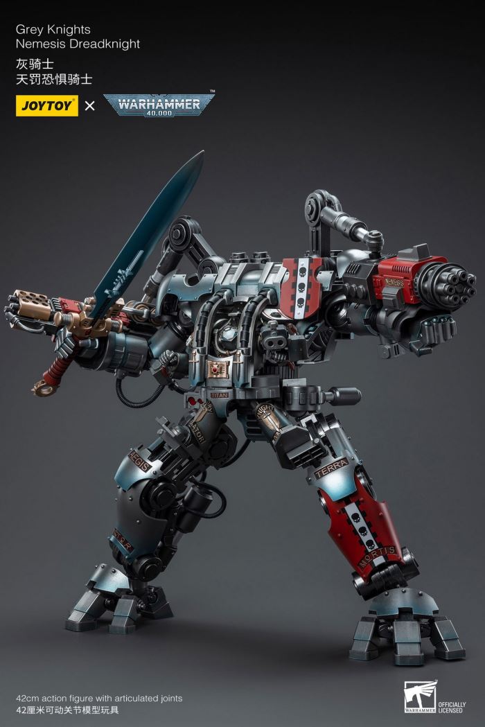 Grey Knight Sky Punishment Fear Knight (with driver) 1/18