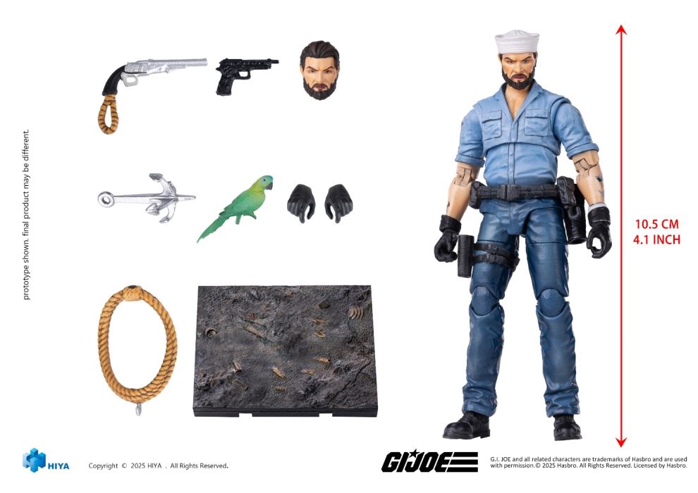 GIJoe Special Forces - Sailor Shipwreck 1/18