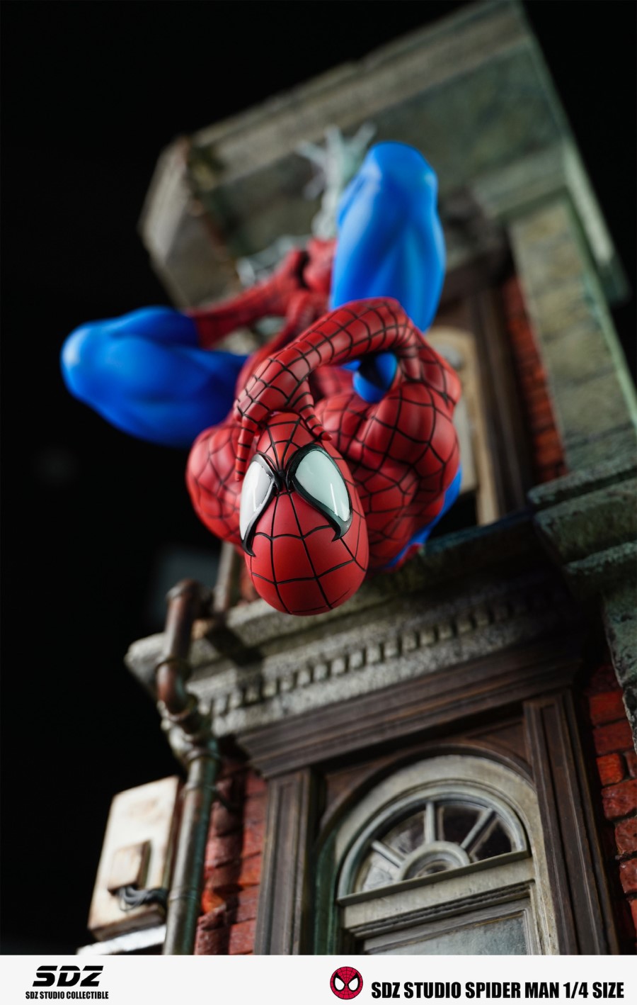 Upside-down Spider-Man