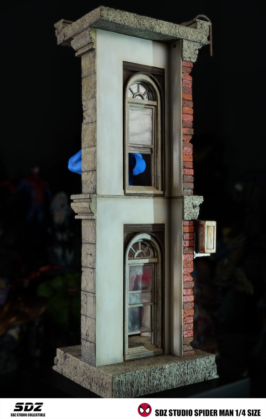 Upside-down Spider-Man