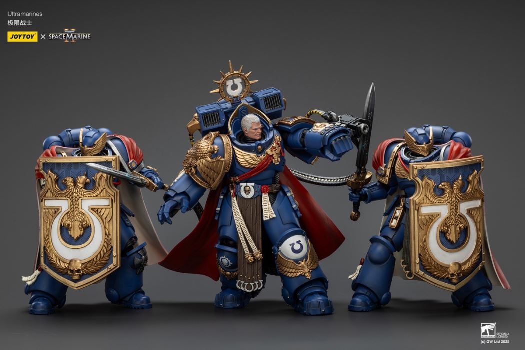 Ultramarines - Captain Marneus Calgar / Honor Guard of the Ever-Victorious Army 1/18