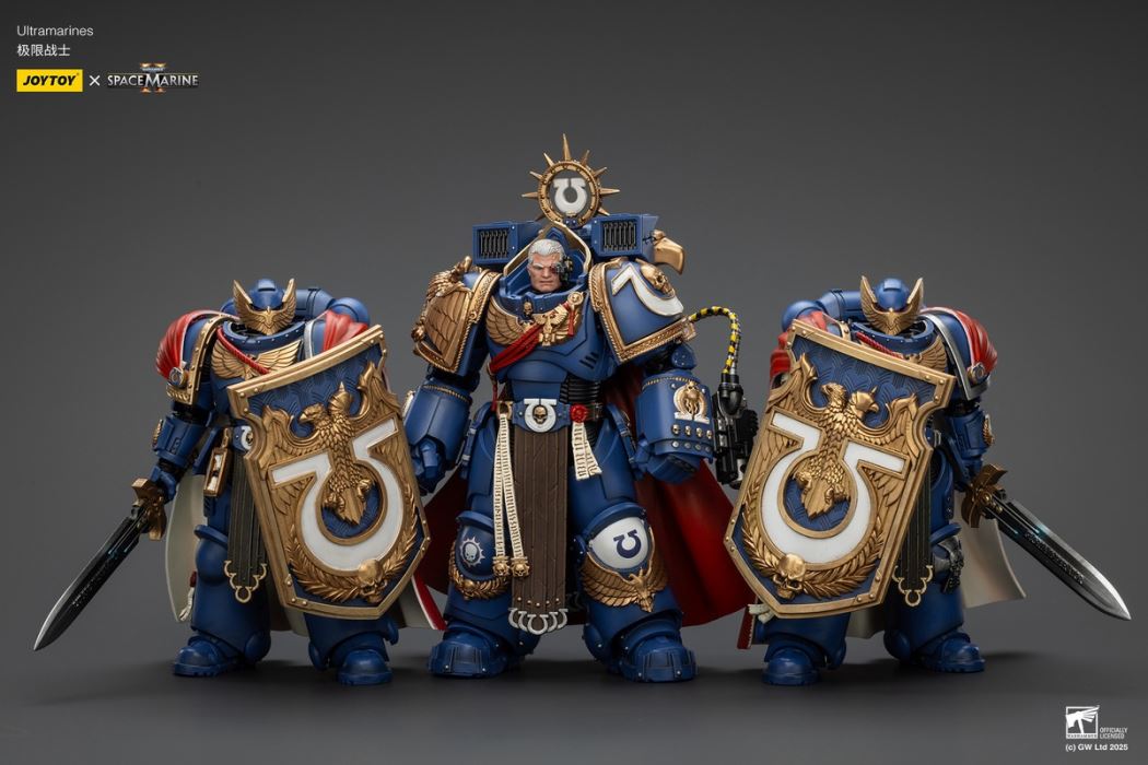 Ultramarines - Captain Marneus Calgar / Honor Guard of the Ever-Victorious Army 1/18