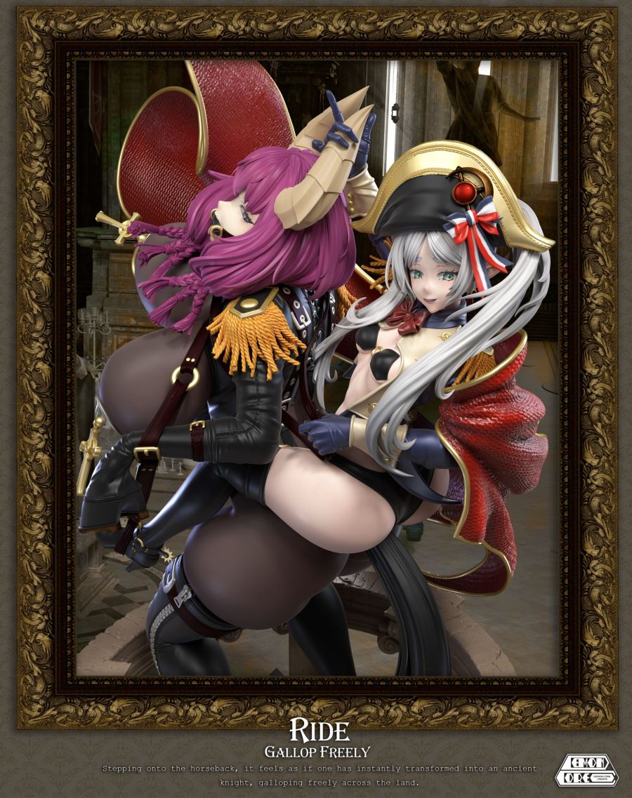 Frieren & Aura cosplaying Napoleon- Frieren: Beyond Journey's End