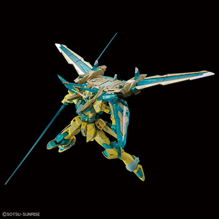 MG 1/100 Justice Gundam [CROSS CONTRAST COLORS / CLEAR GREEN]