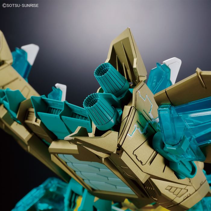 MG 1/100 Justice Gundam [CROSS CONTRAST COLORS / CLEAR GREEN]