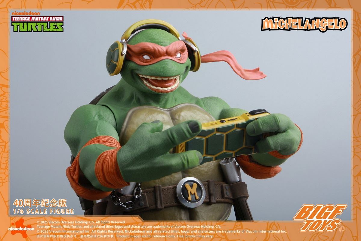 TNMT Michelangelo 40th Anniversary Edition 1/6
