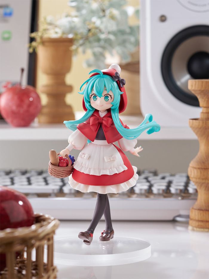 Hatsune Miku Desktop Fairy Tale Series Little Red Riding Hood