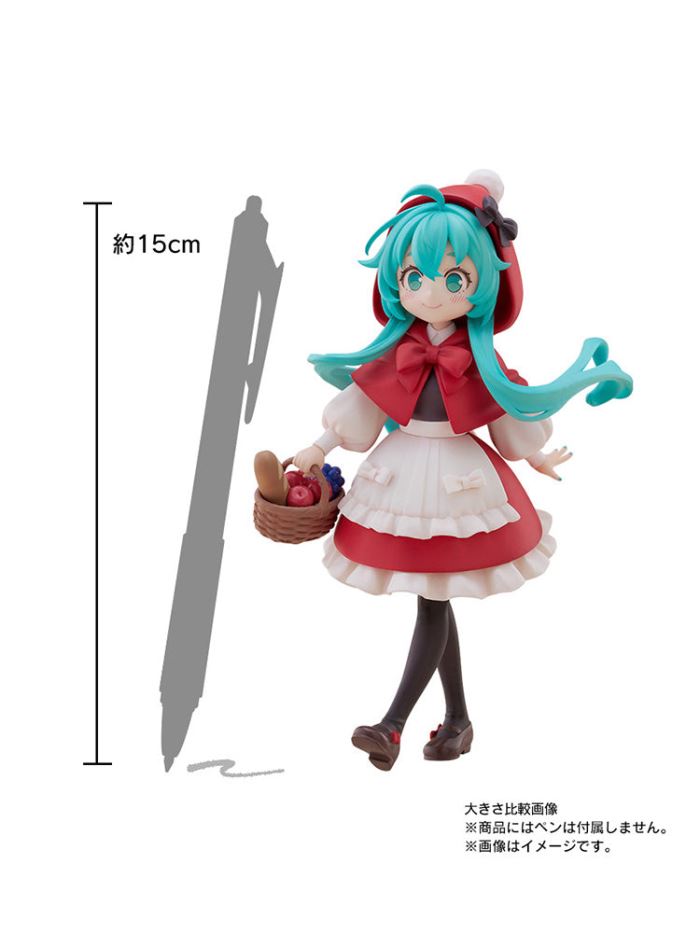 Hatsune Miku Desktop Fairy Tale Series Little Red Riding Hood