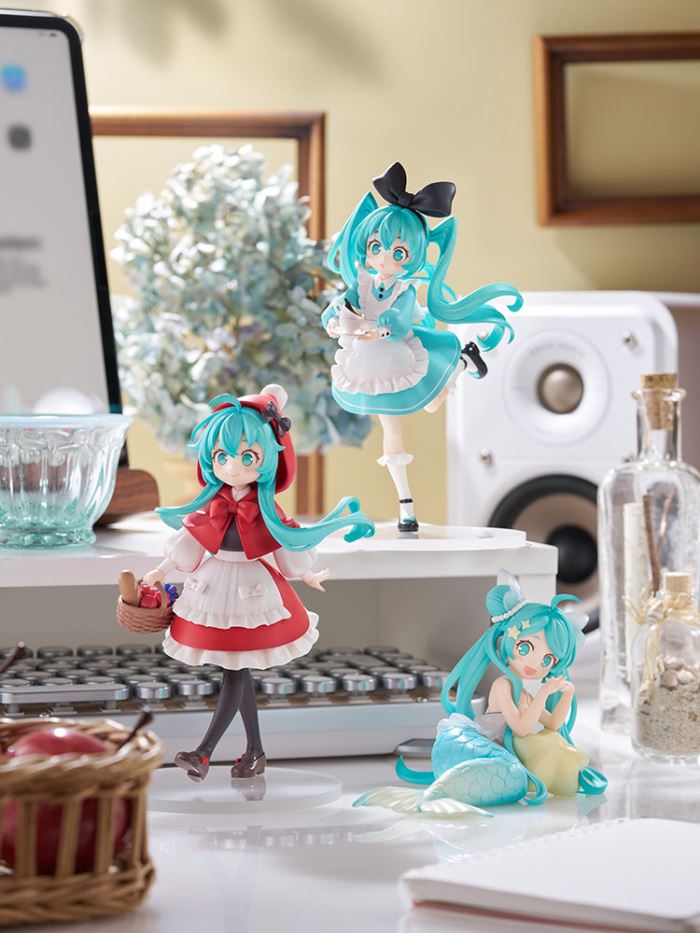 Hatsune Miku Desktop Fairy Tale Series Little Red Riding Hood
