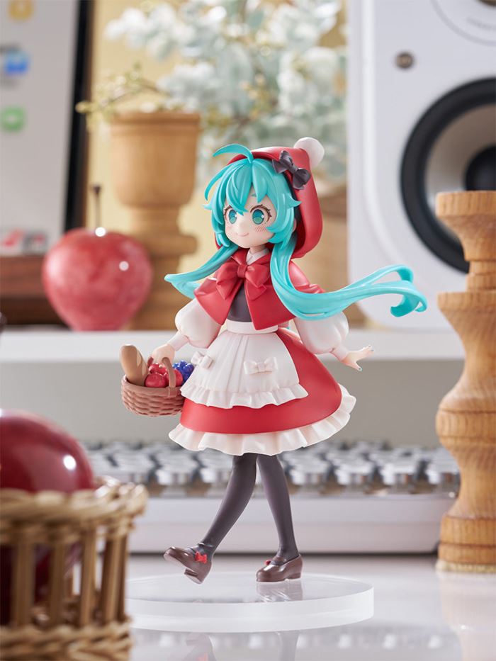 Hatsune Miku Desktop Fairy Tale Series Little Red Riding Hood
