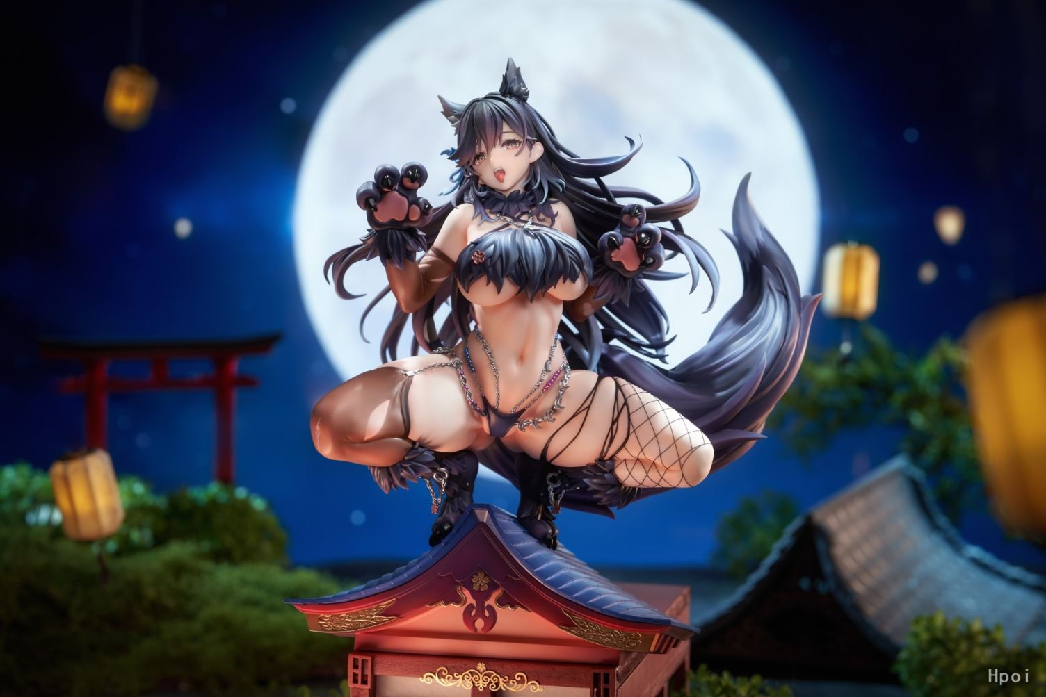 Azur Lane Atago Manjuu Full Moon's Feral Wolf 1/7