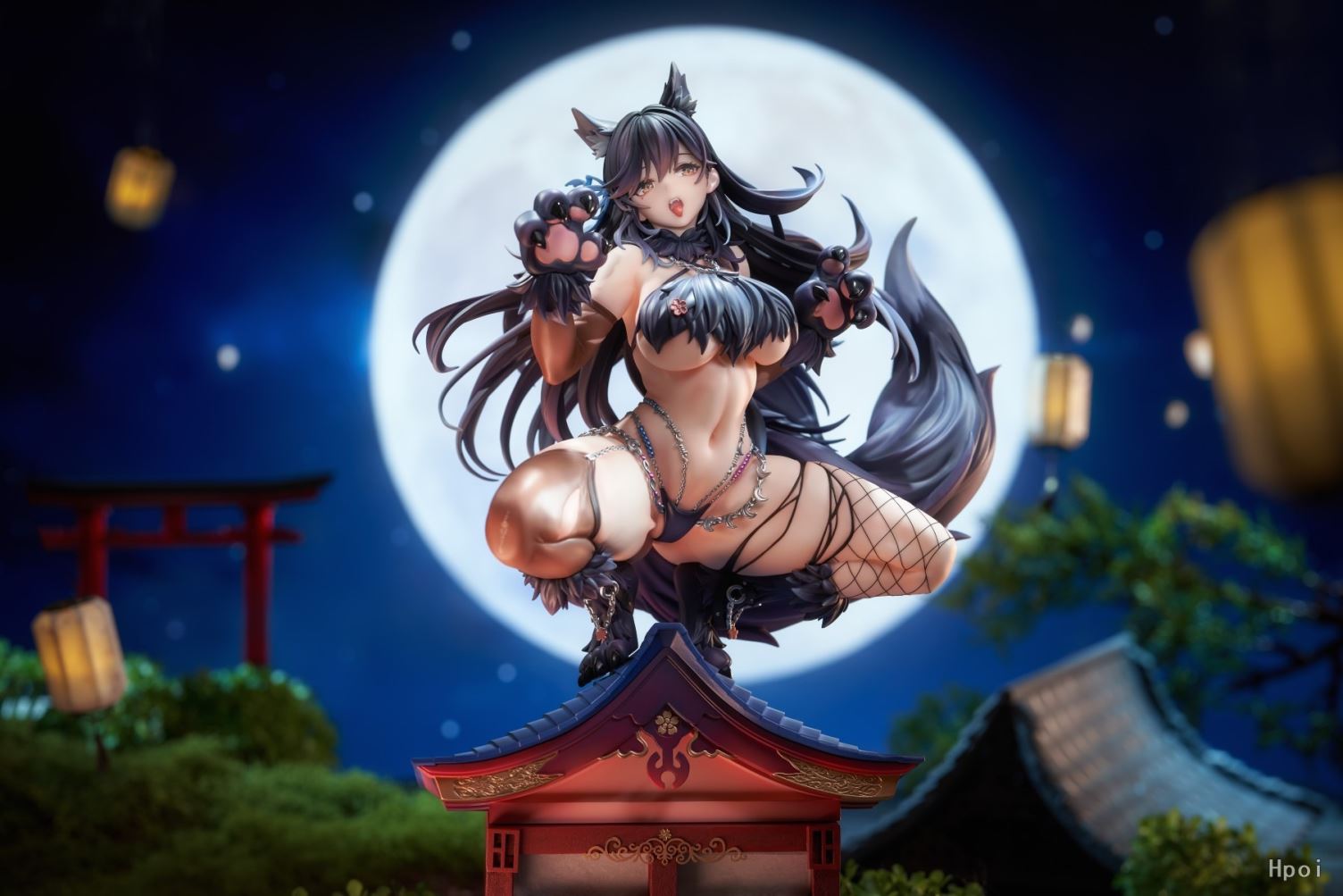 Azur Lane Atago Manjuu Full Moon's Feral Wolf 1/7