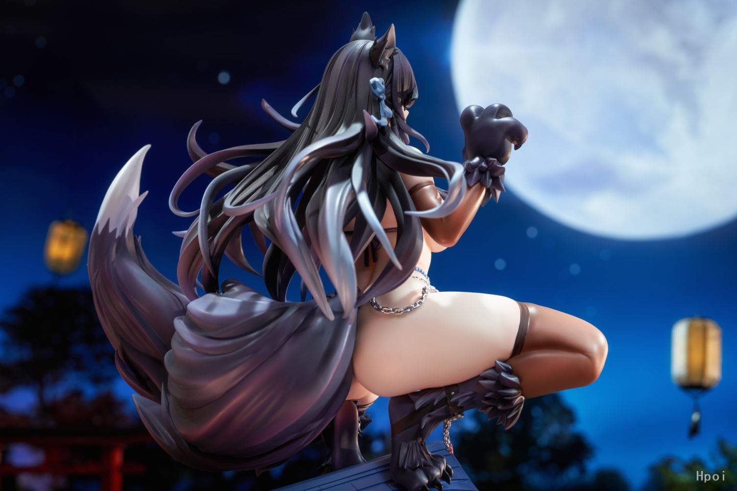 Azur Lane Atago Manjuu Full Moon's Feral Wolf 1/7