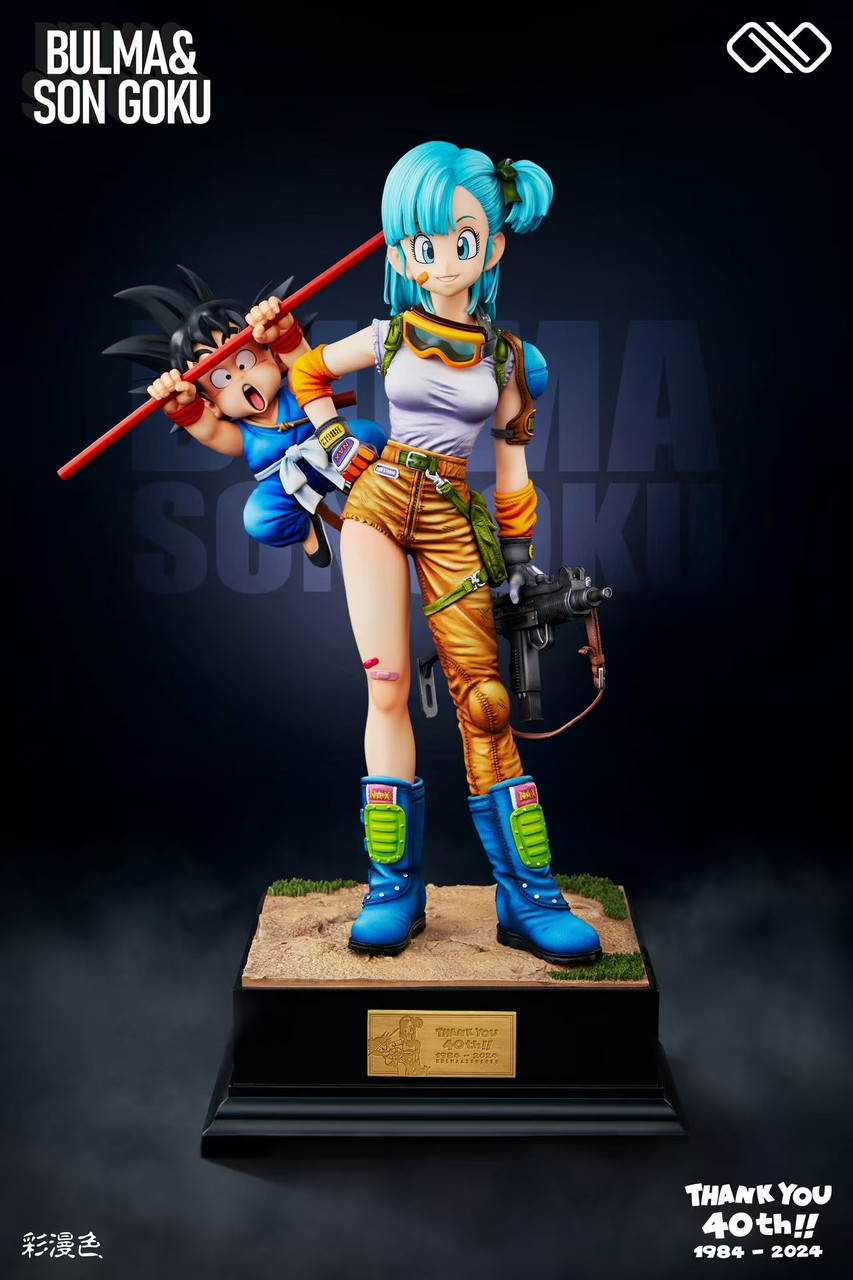 40th Anniversary Bulma & Kid Goku
