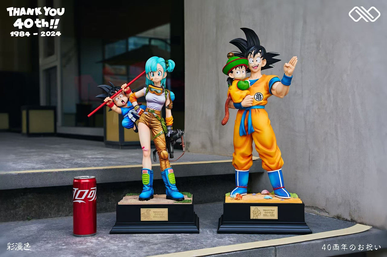 40th Anniversary Bulma & Kid Goku
