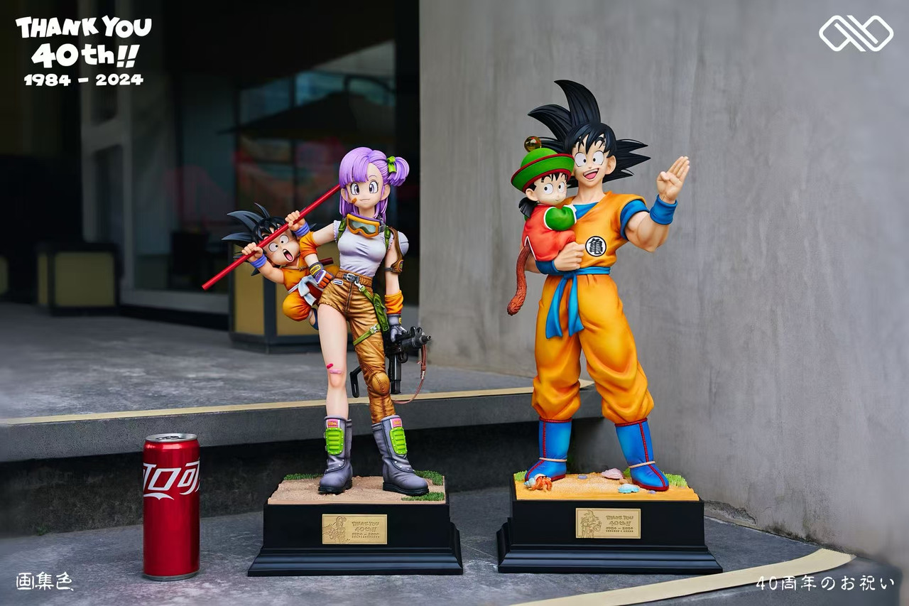 40th Anniversary Bulma & Kid Goku