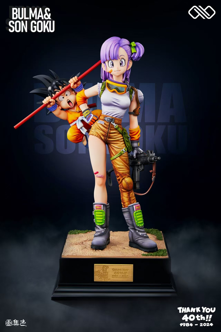 40th Anniversary Bulma & Kid Goku
