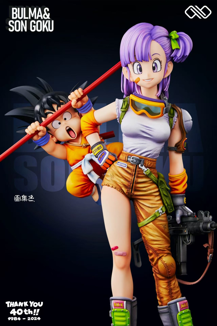 40th Anniversary Bulma & Kid Goku