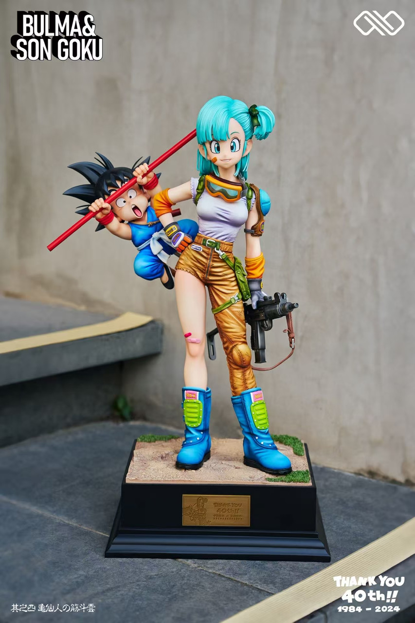 40th Anniversary Bulma & Kid Goku