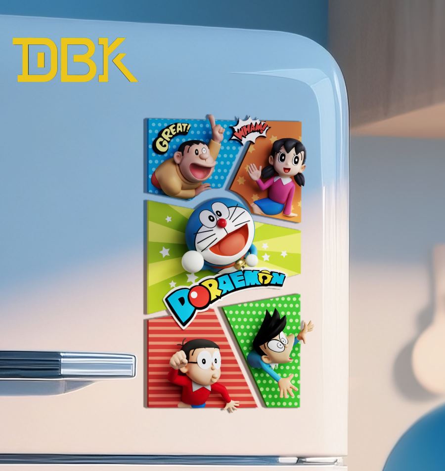 Doraemon Fridge Magnet Set