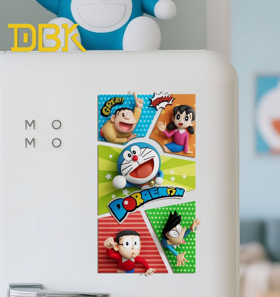 Doraemon Fridge Magnet Set