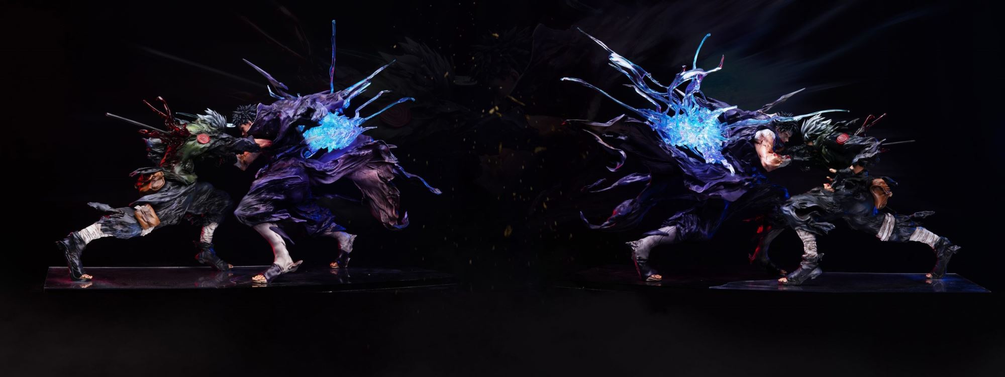 Kakashi and Obito's Fateful Duel - Naruto Battle Series