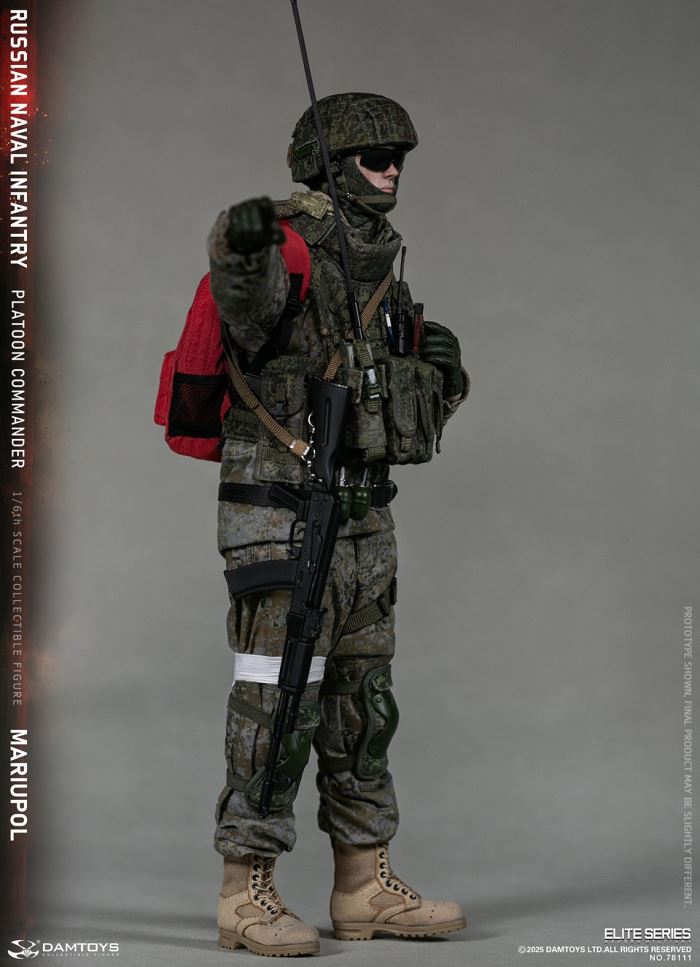 Russian Federation Navy Infantry Commander Mariupol 1/6