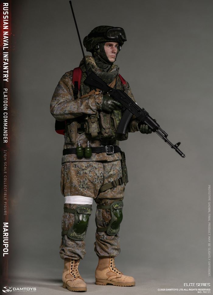 Russian Federation Navy Infantry Commander Mariupol 1/6